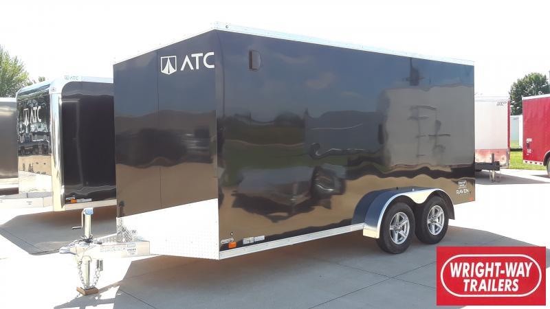 2023 ATC 7X16+2'V ALUMINUM Enclosed Cargo Trailer 2023 ATC 7X16+2'V ALUMINUM Enclosed Cargo Trailer