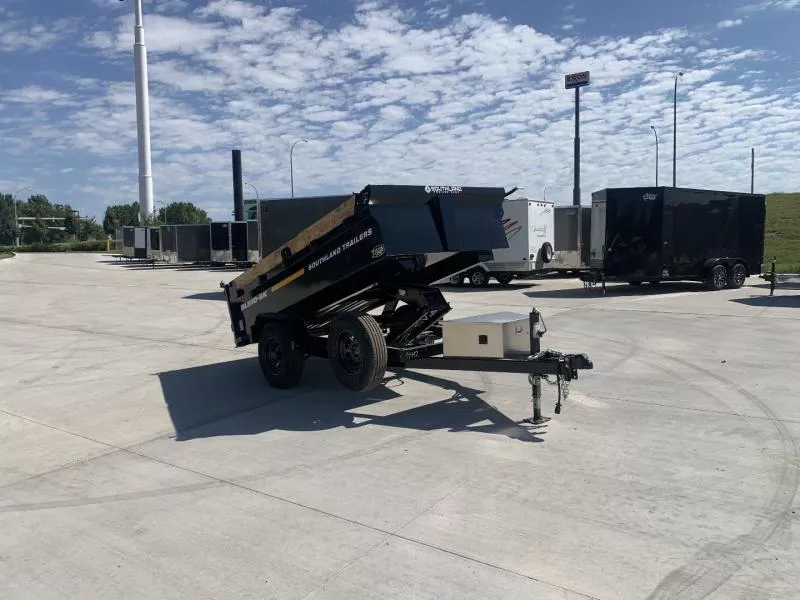 NEW 2025 Southland 62”x10’ Low Profile Dump Trailer 5200 lb axle