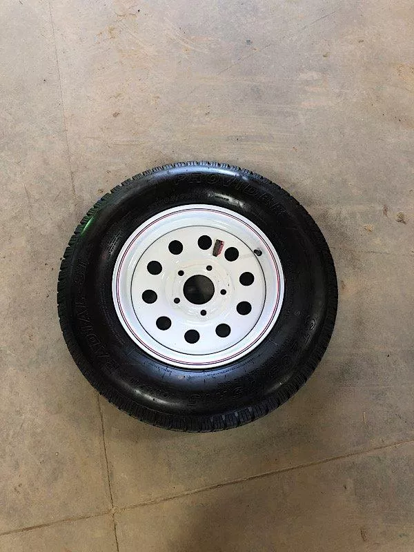 Only 5 available 5 lug x 5 lug pattern 205/75/15 Tire/Wheel