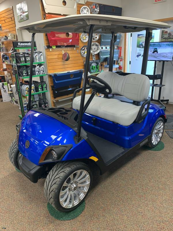 2020 Yamaha Drive2 PTV (Gas EFI) Golf Car Aqua Blue Masek PowerSports