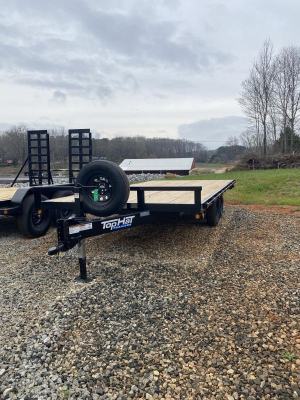 2025 Top Hat Trailers 16x96 MDO 7k Equipment Trailer