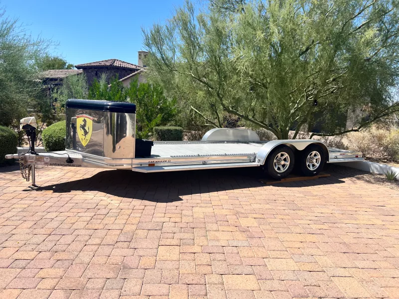 Sundowner all aluminum car trailer