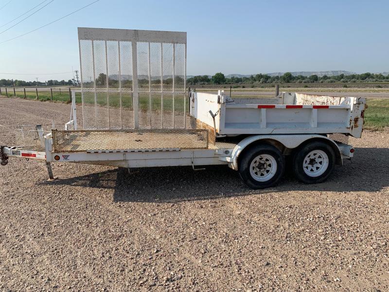2002 Neal 18 Flatbed/Dump Trailer Specialty Trailer 2002 Neal 18 Flatbed/Dump Trailer Specialty Trailer