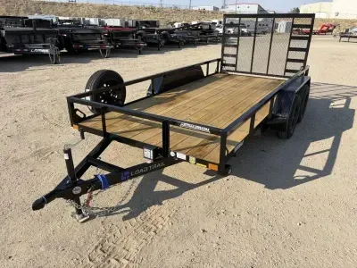 2026 Load Trail 77" X 14' Tandem Axle Utility (2" X 3" Angle Frame) 