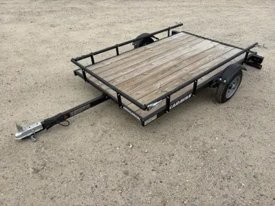 2026 Karavan 5' X 8' LU UTILITY TRAILER — BLACK