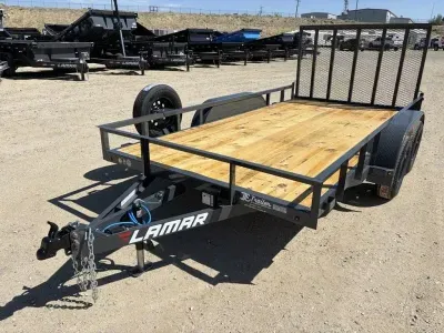 2026 Lamar 83" X 14' UC - 7K Utility 4" Channel Frame