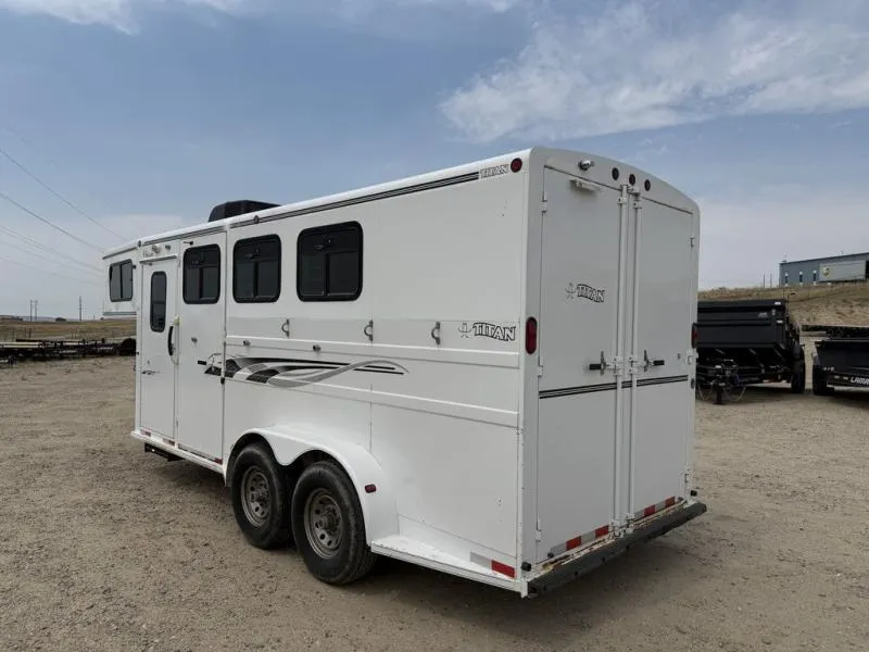 used Horse Trailers Titan Trailers  for sale, in Casper, WY Thumbnail 3
