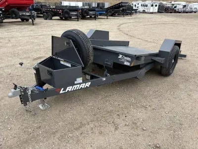 2027 Lamar   79" X 12' SH 7K Scissor Hauler Trailer 