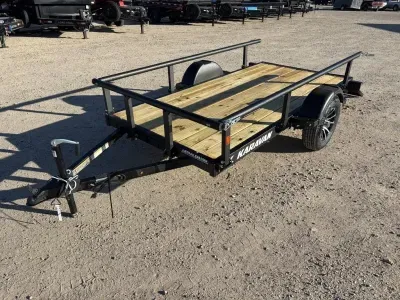 2027 Karavan 5' X 10' STEEL UTILITY TRAILER — BLACK