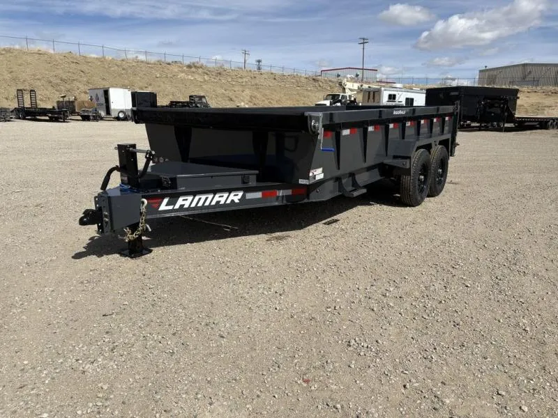 2025 Lamar 83" X 16' DL - 14K LOW-PRO DUMP - BB162 