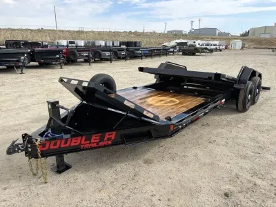 2027 Double A Trailers 83" X 22' 15.4K CUSHION TILT
