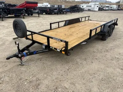 2027 Load Trail 83" X 20' 7K Utility Trailer With Side Rail Ramps