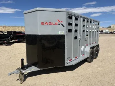 2027 Eagle X 16' X 6'8" EAGLE X TANDEM-AXLE LIVESTOCK TRAILER