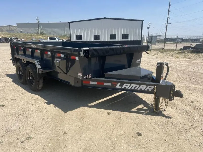 2026 Lamar 83" X 14' DL - 14K LOW-PRO DUMP - BB142 