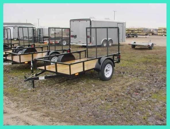 2020 American Manufacturing Operations (AMO) 5X8US081 Utility Trailer 2020 American Manufacturing Operations (AMO) 5X8US081 Utility Trailer