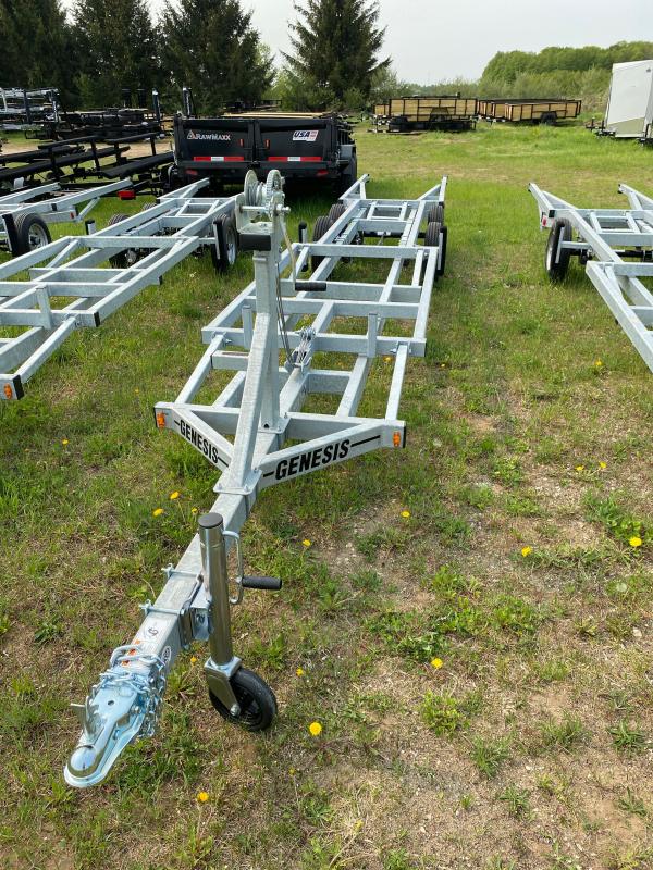 2023 Genesis Trailers 20 PONTOON Boat Trailer Living Quarter Trailers