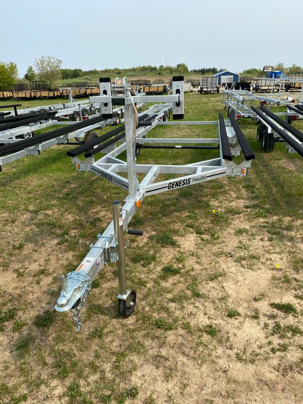 2023 Genesis Trailers 20 PONTOON Boat Trailer Living Quarter Trailers