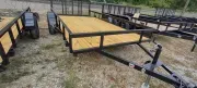 2027 L&O Manufacturing 6'.10" x 14' Single Axle Utility Trailer