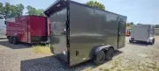 2027 Quality Cargo 7X16x7TA Charcoal Gray Polycore