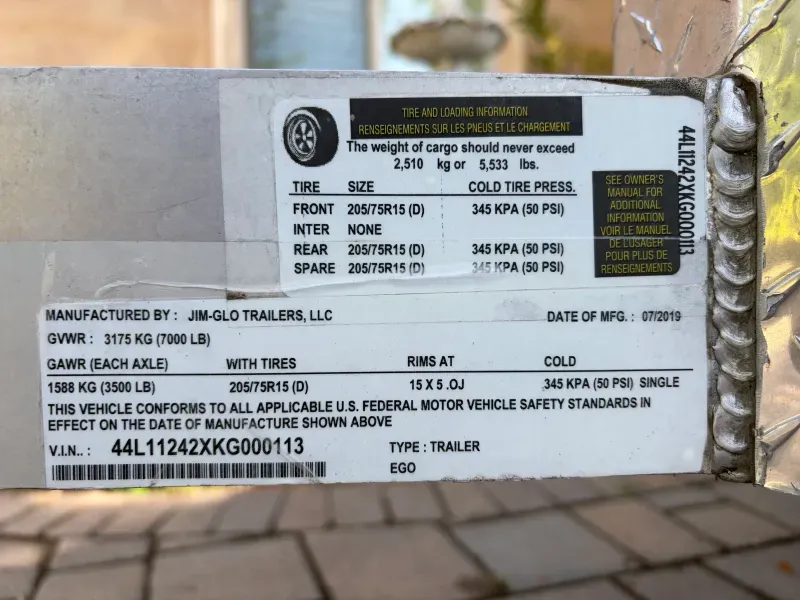 used Car Haulers / Racing Trailers JIMGLO  for sale, in Arcadia, CA Thumbnail 3