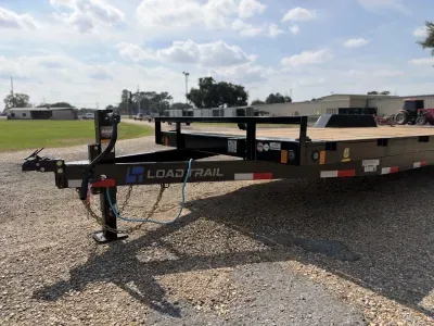 Load Trail 83x22 Car Hauler / Equipment Trailer 14K, MAX Ramps, Black