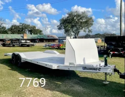 Diamond C GTF206 83x22 Tilt Equipment Trailer, 9,890 GVWR