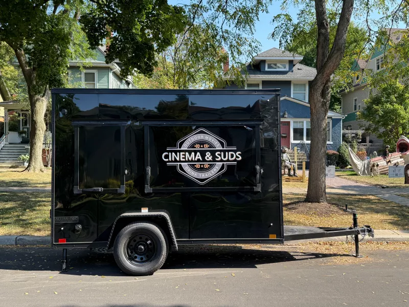 2026 Mobile Movie Theatre Concession Trailer