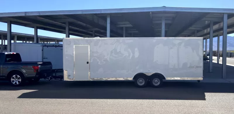 One owner minimal miles all local. Excellent trailer