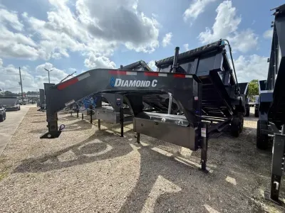 2026 Diamond C Trailer MFG. LPT207-GN 16' x 82" Dump Trailer