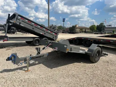 2027 Diamond C Trailer MFG. DSA107_89307 SING AX TRAI