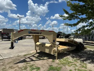 2026 Diamond C Trailer MFG. HXD208-GN 24' x 102" Tilt Trailer