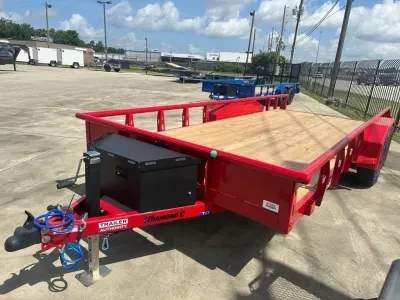 2026 Diamond C Trailer MFG. TUT206-V 18' x 83" Utility Trailer