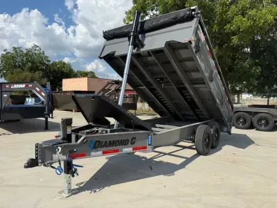 2027 Diamond C Trailer MFG. DOD207 14' x 96" Dump Trailer