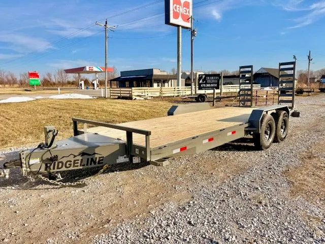 2026 Ridgeline 82x20 14K Equipment Trailer #0508