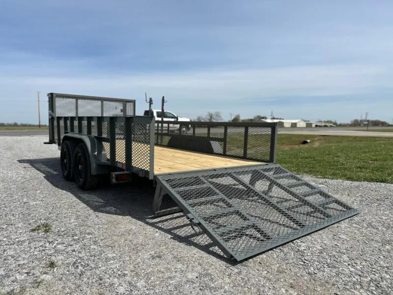 2026 Ridgeline 82X16 7K Landscape Utility Trailer #0567