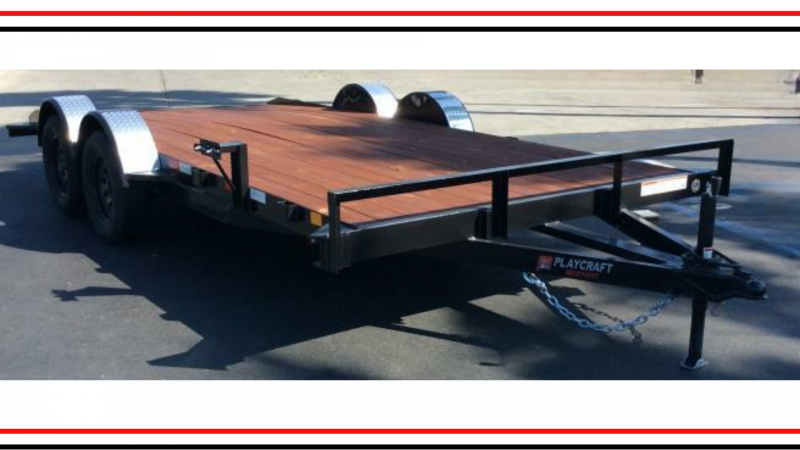 Playcraft 8.5x24 Car Hauler-Dove Tail