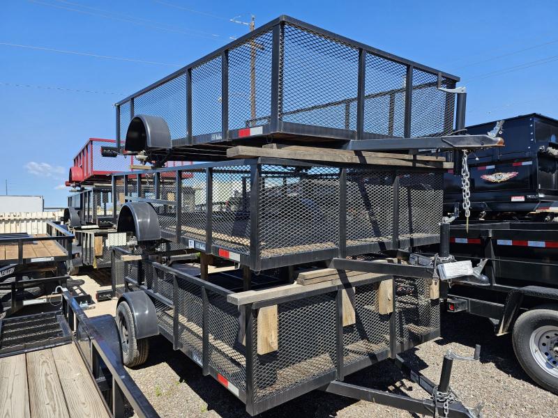 7 SONS - 8.5x12x2- LANDSCAPE TRAILER- MESH SIDES