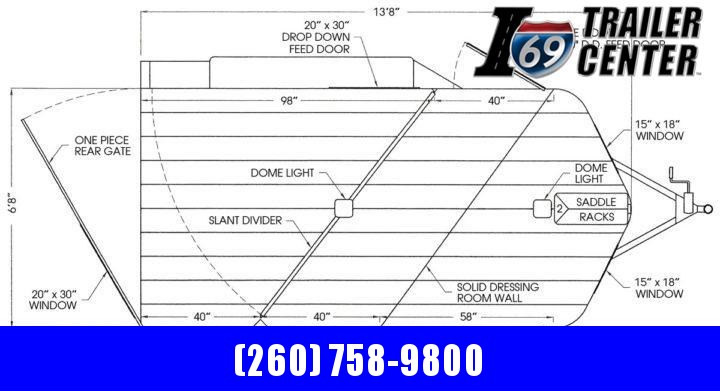 2022 Valley Trailers 2 Horse Slant 13'8' x 6'8" x 7' (2820) Thoroughbred Other Trailer 2022 Valley Trailers 2 Horse Slant 13'8' x 6'8" x 7' (2820) Thoroughbred Other Trailer