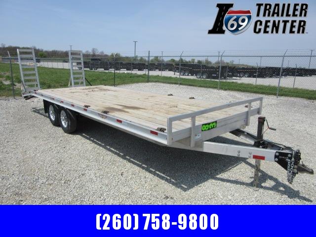 2020 H and H Trailer 102x20+4 dove HAL Hi-Deck Tandem Axle Aluminum Equipment Trailer 2020 H and H Trailer 102x20+4 dove HAL Hi-Deck Tandem Axle Aluminum Equipment Trailer