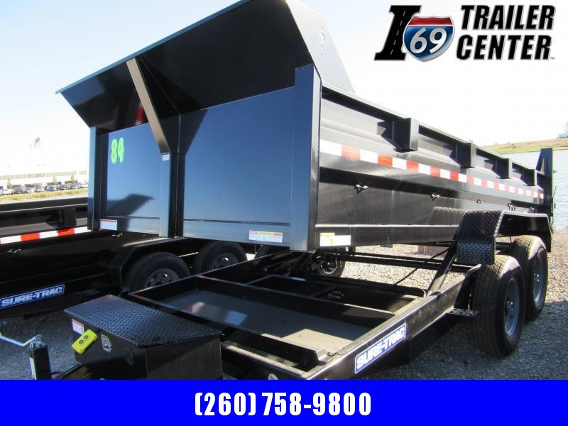 2020 Sure-Trac 82 IN X 16 LP 14K Dual Ram Dump 2020 Sure-Trac 82 IN X 16 LP 14K Dual Ram Dump