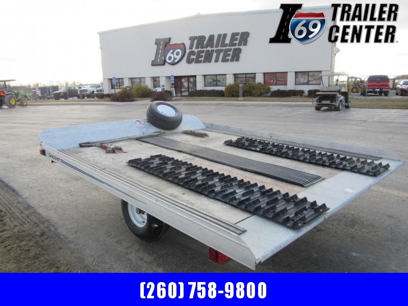1997 ShoreLandr (Midwest Industries) 8ft x 10ft Tilt Snowmobile Single Axle Snowmobile Trailer 1997 ShoreLandr (Midwest Industries) 8ft x 10ft Tilt Snowmobile Single Axle Snowmobile Trailer