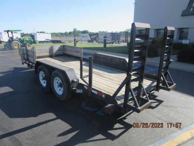 2012 Sure-Trac ST8016AE-B-140 Equipment Trailer