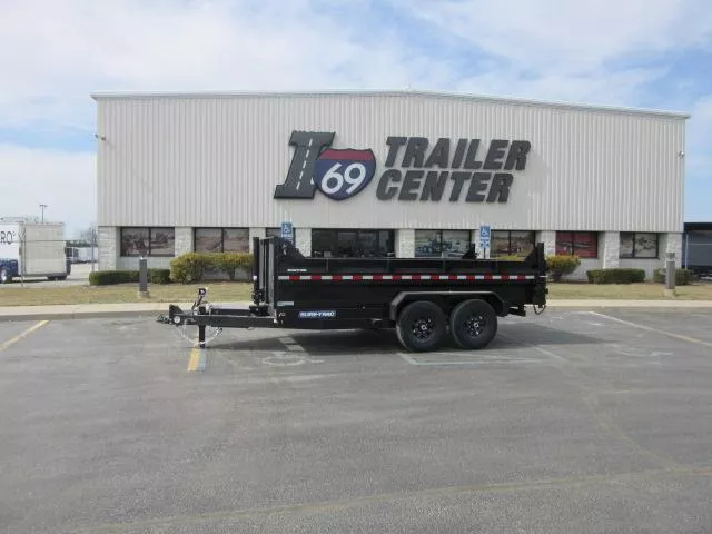 2025 Sure-Trac 82 IN x 14 HD Low Profile Dump Trailer 14K Telescopic