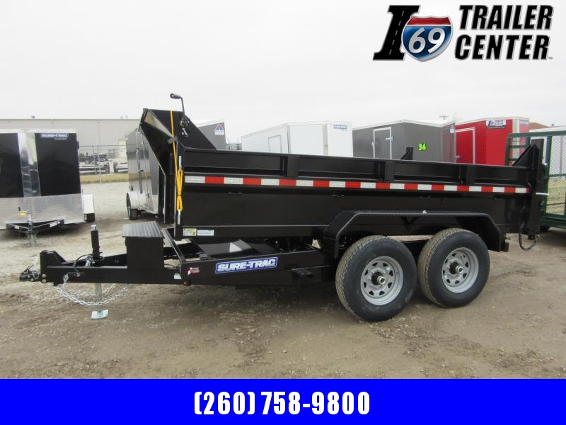 2021 Sure-Trac 82 IN x 12 HD 12K Low Profile Dump Trailer 2021 Sure-Trac 82 IN x 12 HD 12K Low Profile Dump Trailer