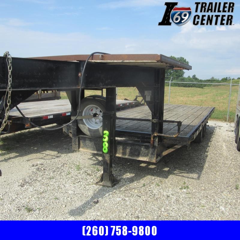 8.5X20 GN DECKOVER Flatbed Trailer 8.5X20 GN DECKOVER Flatbed Trailer