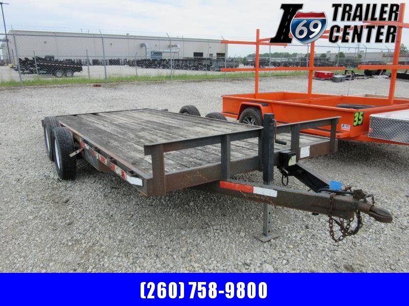 2007 Other 82x16 7K wood deck car hauler Car / Racing Trailer 2007 Other 82x16 7K wood deck car hauler Car / Racing Trailer