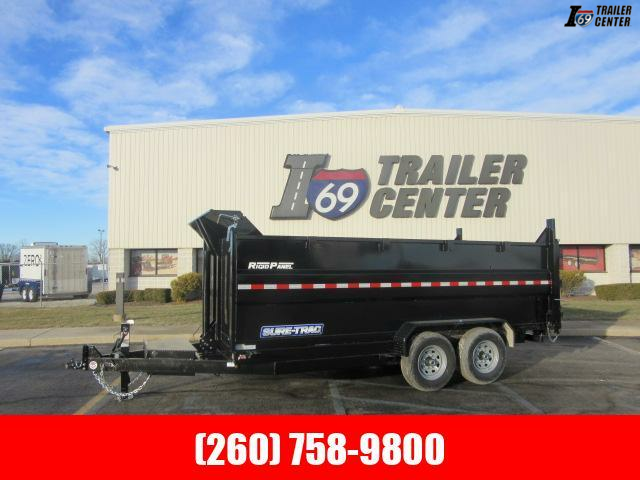 2025 Sure-Trac 82 IN x 16 HD Low Profile Dump Trailer w/ 4 Ft