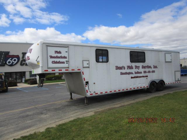 2003 Wells Cargo Enclosed gooseneck food concession trailer Specialty Trailer 2003 Wells Cargo Enclosed gooseneck food concession trailer Specialty Trailer