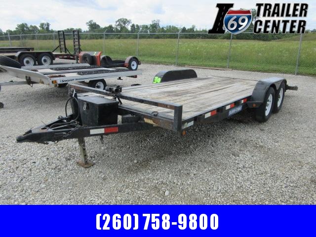 2015 Sure-Trac 16 + 2 wood deck Steel car hauler Car / Racing Trailer 2015 Sure-Trac 16 + 2 wood deck Steel car hauler Car / Racing Trailer