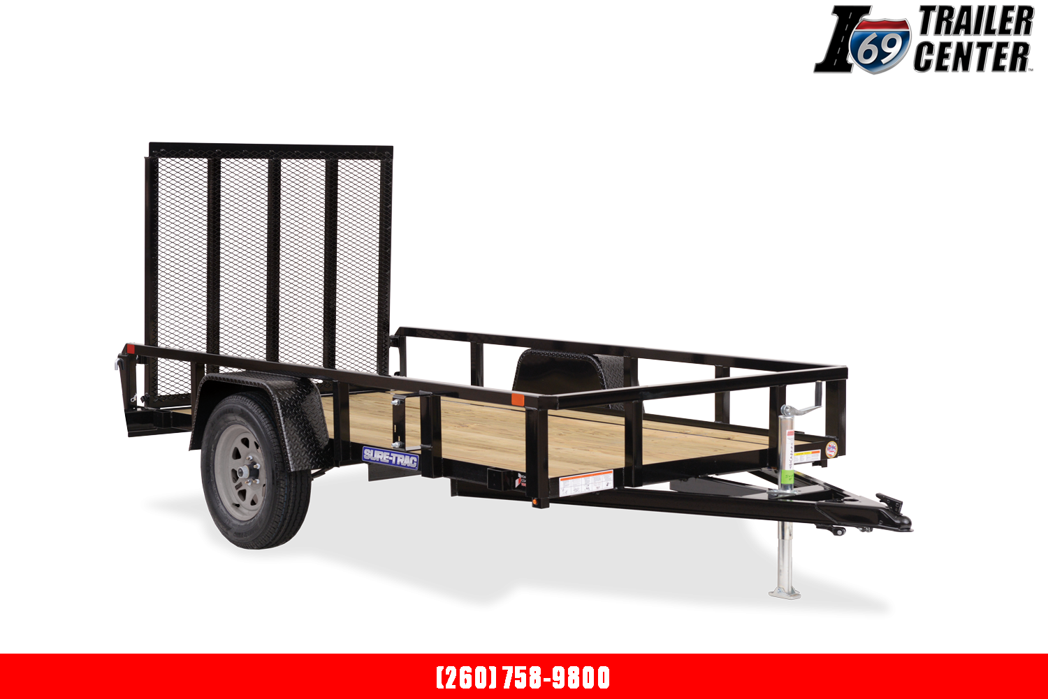 2022 Sure-Trac 5 x 10 Tube Top Utility Trailer 3K Idle 2022 Sure-Trac 5 x 10 Tube Top Utility Trailer 3K Idle